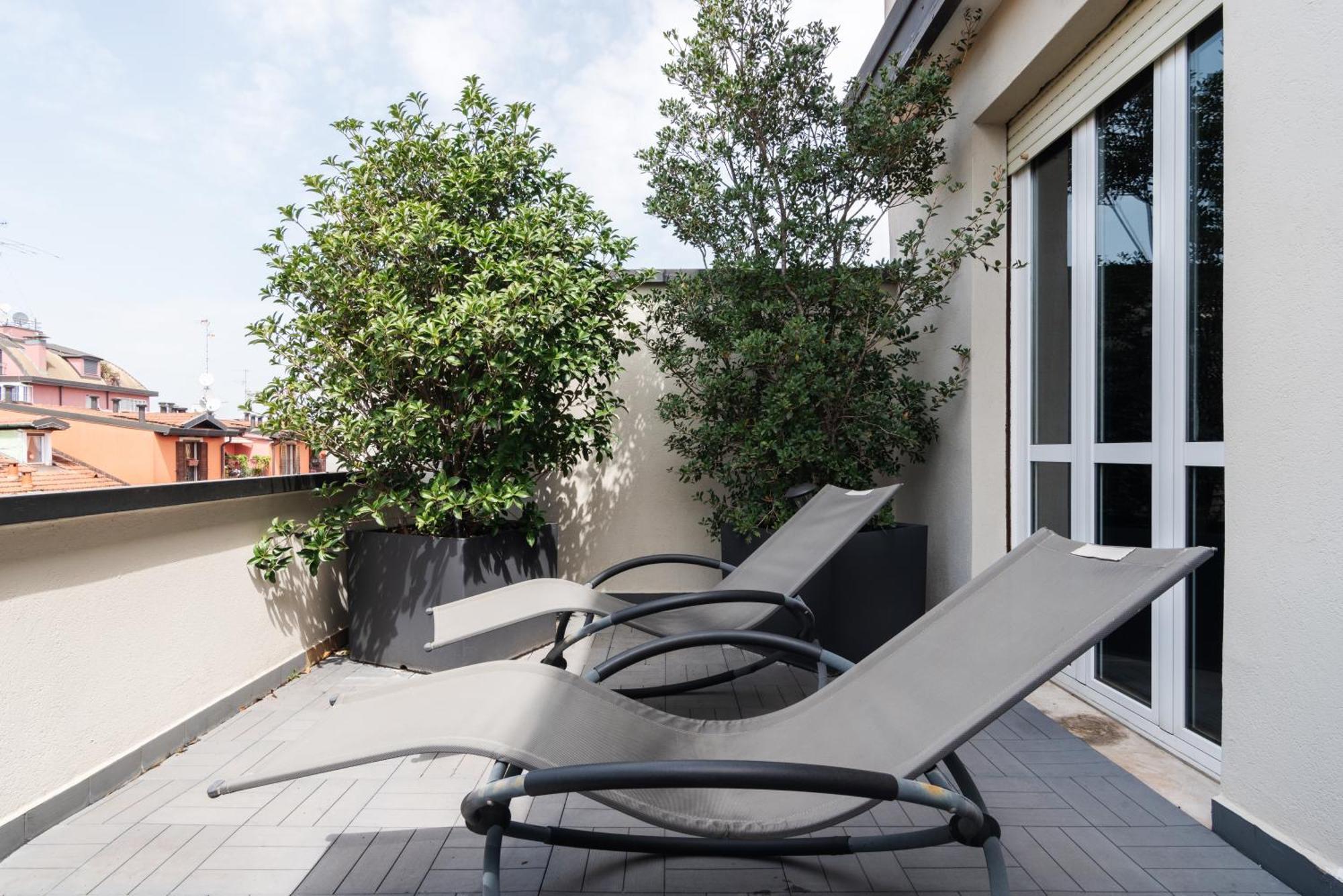 Favoloso Bilocale Con Terrazza Nel Cuore Di Appartamento Milano