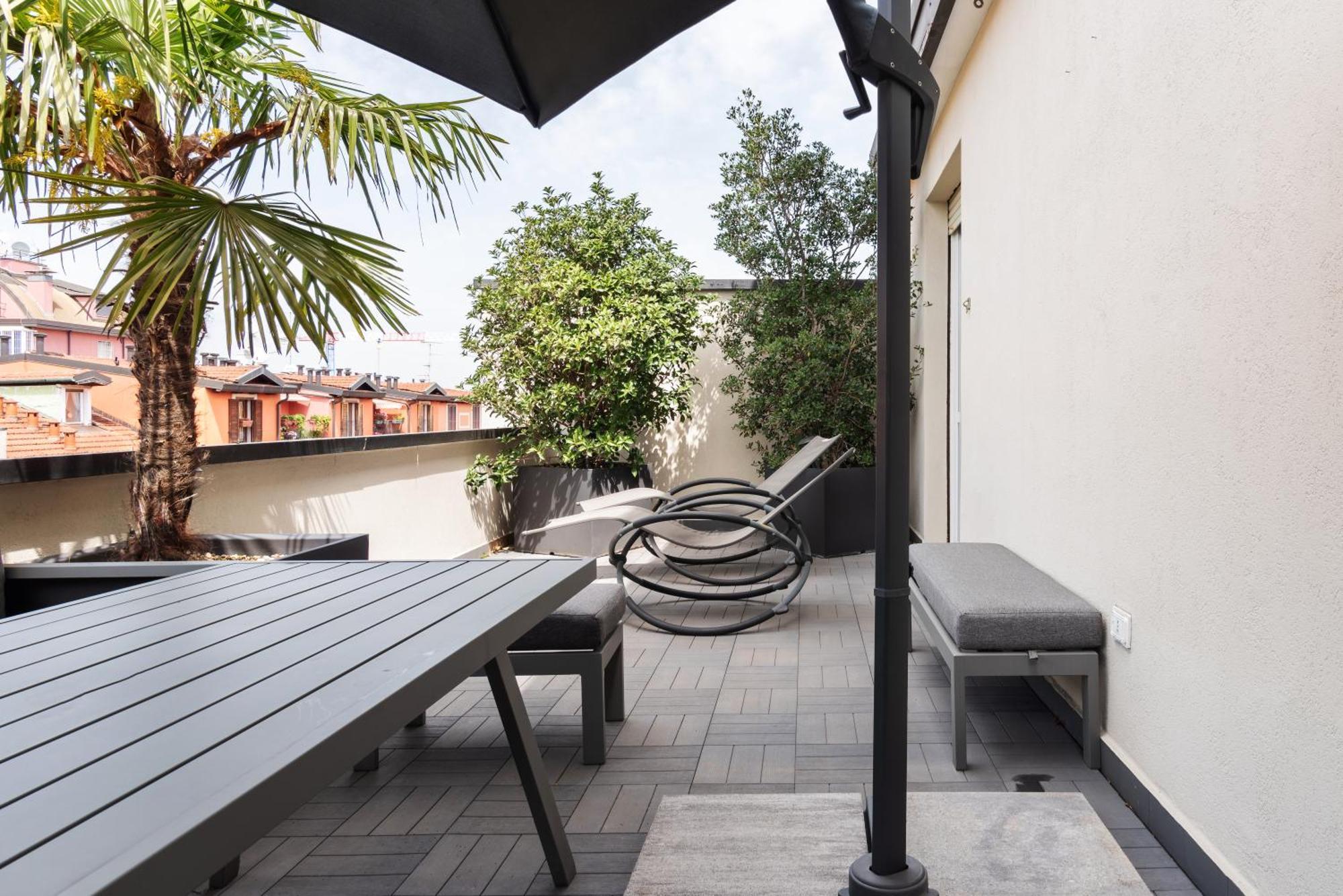 Favoloso Bilocale Con Terrazza Nel Cuore Di Appartamento Milano